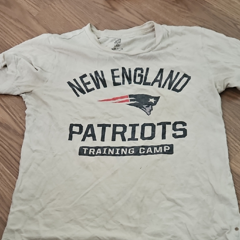 New England Patriots Training Camp Tee - Cream